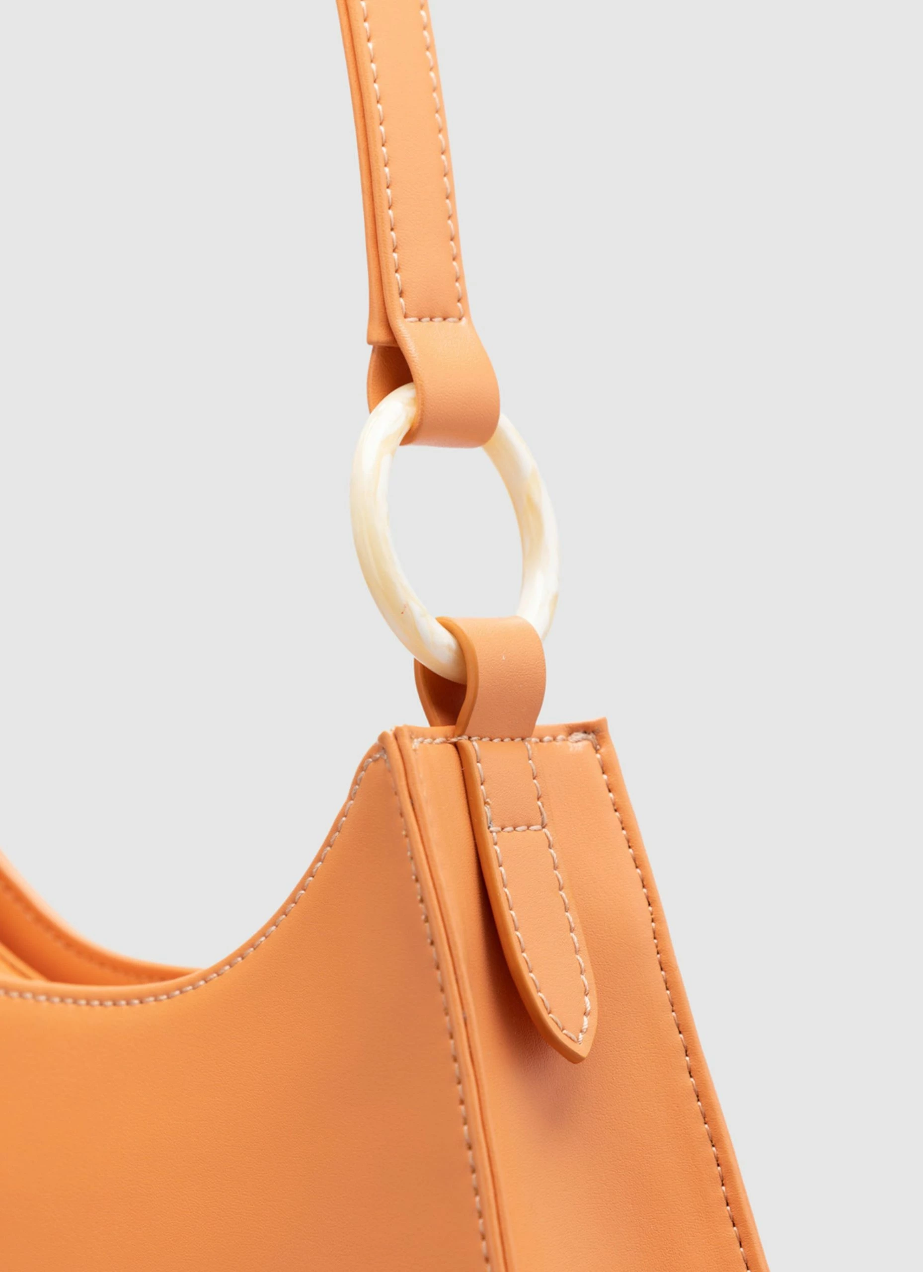The Wolf Gang Lola Mini Shoulder Bag - Peach 5 The Wolf Gang Lola Mini Shoulder Bag - Peach - Image 3