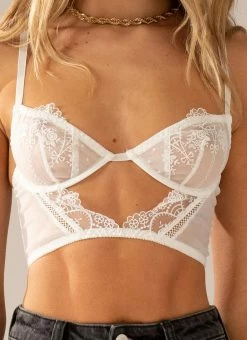 Kat The Label Ivy Bustier - White