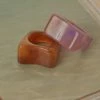Peppermayo Art House Resin Ring - Sepia -Peppermayo Shop 6399811f8a48485482df835a89e270ea