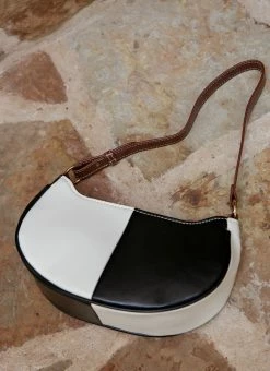 Peppermayo Modern Girl Handbag - Black And White