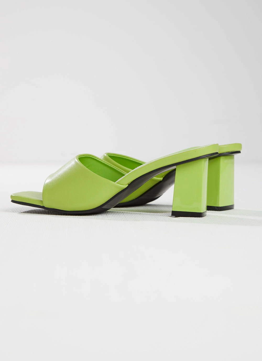 Cult Avenue Dixie Mule Heel - Lime Green 11 Cult Avenue Dixie Mule Heel - Lime Green - Image 9