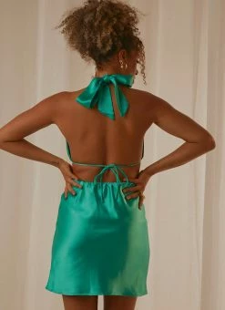 Peppermayo Above It All Mini Dress - Turquoise -Peppermayo Shop 68bc39650db348d6a4a3fc02be57f900