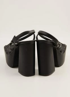 Cult Avenue Manarola Platform Heel - Black -Peppermayo Shop 6a87457a51d0458db2176ef7126be589