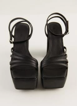 Cult Avenue Manarola Platform Heel - Black -Peppermayo Shop 6a95dd33208b48eb830639780aa0bf44