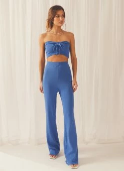 Peppermayo Exclusive Into The Deep Knit Crop - Sky Blue -Peppermayo Shop 6b466d5ea16e4c68a2c122a0dda51601