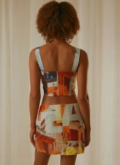 Peppermayo Exclusive Strolling Sunset Bustier Top - PM Film Graphic -Peppermayo Shop 6b7f4d1ca54c485b8282a49d34b4c77e f3cd19cd 5cea 4ecc b4a2 4fb7cf0aa1a4