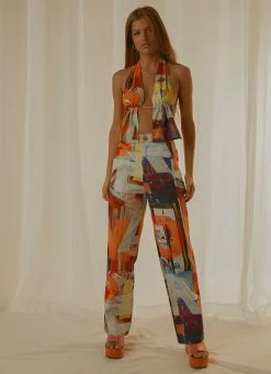 Peppermayo Exclusive Ticket To Nowhere Pants - PM Film Graphic -Peppermayo Shop 6c7d48645fc941248464c535355859cd