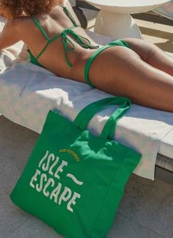 Peppermayo Exclusive Club Peppermayo Tote Bag - Jade Green