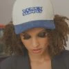 Vacancy Supply Revival Cap - White-Cobalt