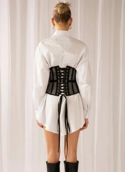 Peppermayo Exclusive Higher Love Bustier - Black -Peppermayo Shop 70d21b0345704dfc877c3927b650780f