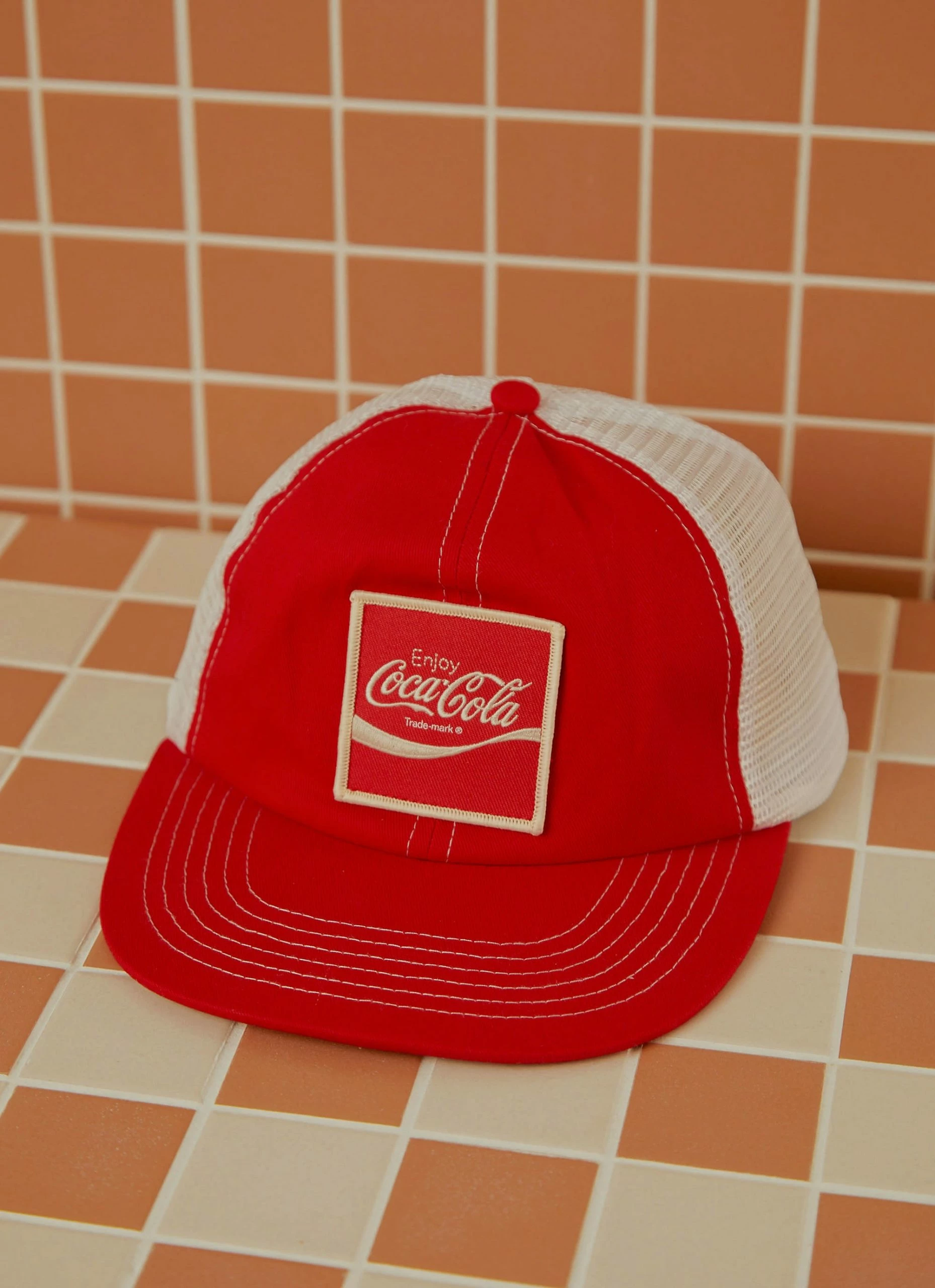 Rolla's Coca Cola Trucker Cap - Coke Red 3 Rolla's Coca Cola Trucker Cap - Coke Red