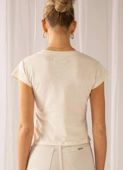 Wrangler The Highway Tee - Ecru -Peppermayo Shop 7172cdb01f0540bd998973d5c2e1c523