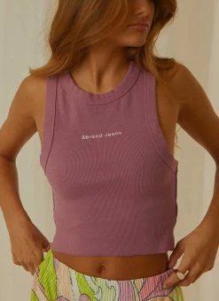 Abrand A Heather Singlet - Violet
