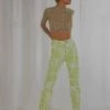 Peppermayo Exclusive Electric Avenue Pants - Lime