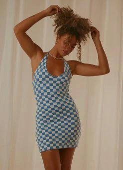 Peppermayo To The Limit Knit Halter Dress - Blue 9 Peppermayo To The Limit Knit Halter Dress - Blue -Peppermayo Shop 76d44c6f0d5648caa80080edb21bf67d