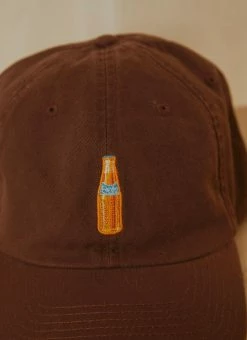 AMERICAN NEEDLE Fanta Micro Ball Park Cap - Chocolate -Peppermayo Shop 77ff17806a654919ab4e298a01e9a6c7