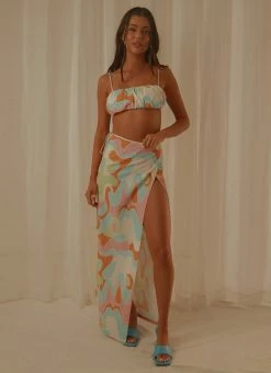 Peppermayo Exclusive South Pacific Crop Top - Pastel Swirl -Peppermayo Shop 7e556bc417814dba8ea98759b8b2b383