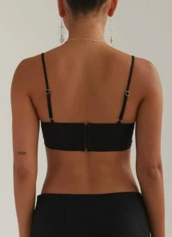 Silk X Peppermayo Atelier Crop Top - Shadow -Peppermayo Shop 7f848697115540efb9f58a8702272d9e