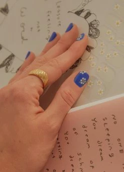 Peppermayo Daisy Baby Nail Art Set - White Daisy