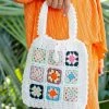 Peppermayo Ready For Summer Crochet Bag - White Multi -Peppermayo Shop 8202be927b0c479b8613e70ebc69c2b3