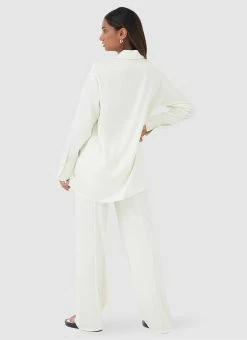 4TH & RECKLESS Faro Trouser - Off White -Peppermayo Shop 82733214369a44c7a73b23d2f3db3d5a