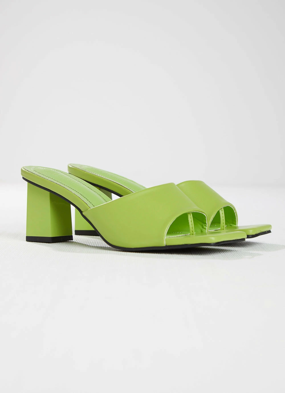 Cult Avenue Dixie Mule Heel - Lime Green 8 Cult Avenue Dixie Mule Heel - Lime Green - Image 6