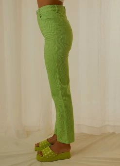 Peppermayo Exclusive Electric Avenue Pants - Lime Wave -Peppermayo Shop 8704af2ef1db466abdadb2946a24d8a4