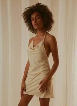 Peppermayo Exclusive Sardinia Mini Dress - Ivory -Peppermayo Shop 8771f6fecece4e7da63672850f0886af