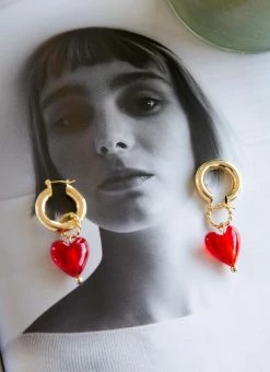 Peppermayo Lana Earrings - Red Gold