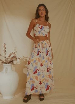 Peppermayo Exclusive Spring Melodies Top - Abstract Resort -Peppermayo Shop 8a1a42510d614e6b950311bee887e689