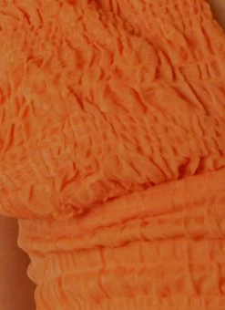 Peppermayo Exclusive My Type Ruched Crop Top - Papaya -Peppermayo Shop 8a546caaac3a4f469c05c30a24781079