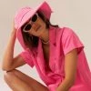 Peppermayo Exclusive Sundazed Oversized Terry Bucket Hat - Perry Pink -Peppermayo Shop 8aa551b69c91416883839e89183172dd