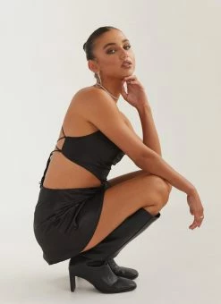 Silk X Peppermayo Fluid Satin Mini Dress - Shadow 14 Silk X Peppermayo Fluid Satin Mini Dress - Shadow -Peppermayo Shop 8b49c88131f94403a8ef79f47f62f77f