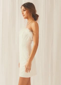 Peppermayo Exclusive Starlight Dancer Dress - White -Peppermayo Shop 8b5349b4eac845c3b2ff2e1ac47351d8