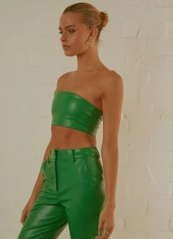 Peppermayo Exclusive Late Night Dance Crop Top - Jade Green -Peppermayo Shop 8ba472dfe3d84bb199f3a4a53f981da7