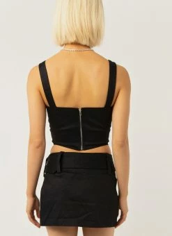 Peppermayo Exclusive Surrender Bustier - Black -Peppermayo Shop 8d773502370c4d2ba3be30f77f411496