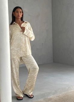 4TH & RECKLESS Norma Trousers - Abstract Line