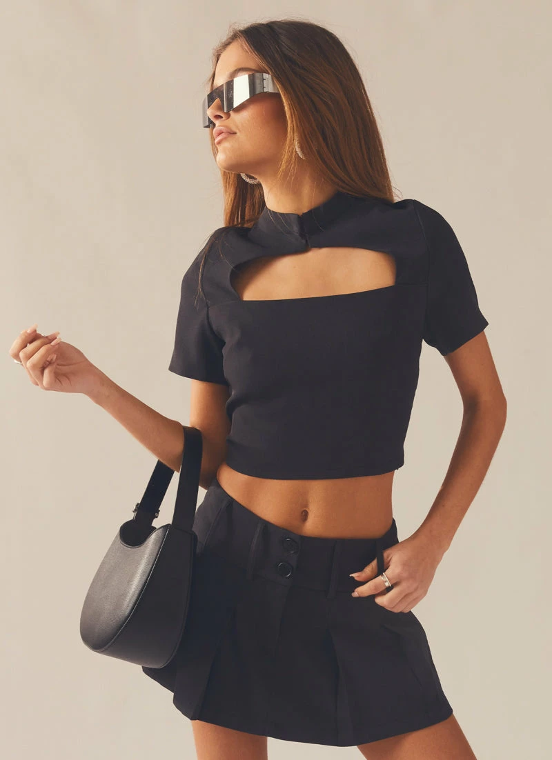 Peppermayo Exclusive London Electric Top - Charcoal 4 Peppermayo Exclusive London Electric Top - Charcoal - Image 2