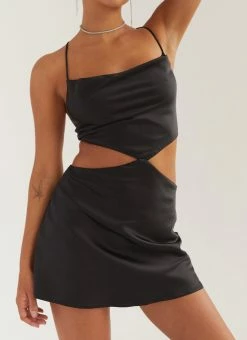 Silk X Peppermayo Fluid Satin Mini Dress - Shadow 17 Silk X Peppermayo Fluid Satin Mini Dress - Shadow -Peppermayo Shop 94a3ba876a374d62bd0d5cac832a2226