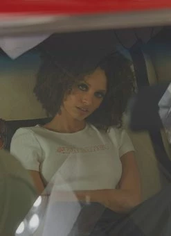 Vacancy Supply Rebel Rider Baby Tee - Off White -Peppermayo Shop 9543f7a6083840ef904f6b259e087d8a