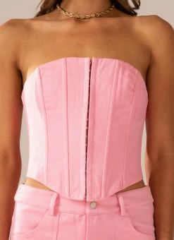 Peppermayo Exclusive Juniper Bustier Top - Blossom -Peppermayo Shop 970b9d8690994ef5bf49fef34cfa56d4