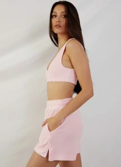 Peppermayo Exclusive Cote Dazur Terry Crop - Pink -Peppermayo Shop 9741e9270ac34e258a3c90febb45d076 c0992ead ec18 47b0 9021 09cf0ab7949e