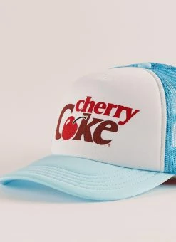 AMERICAN NEEDLE Enjoy Coke Sinclair Trucker - White And Blue 8 AMERICAN NEEDLE Enjoy Coke Sinclair Trucker - White And Blue -Peppermayo Shop 98480f17044546f09164cc7c6180b1b0