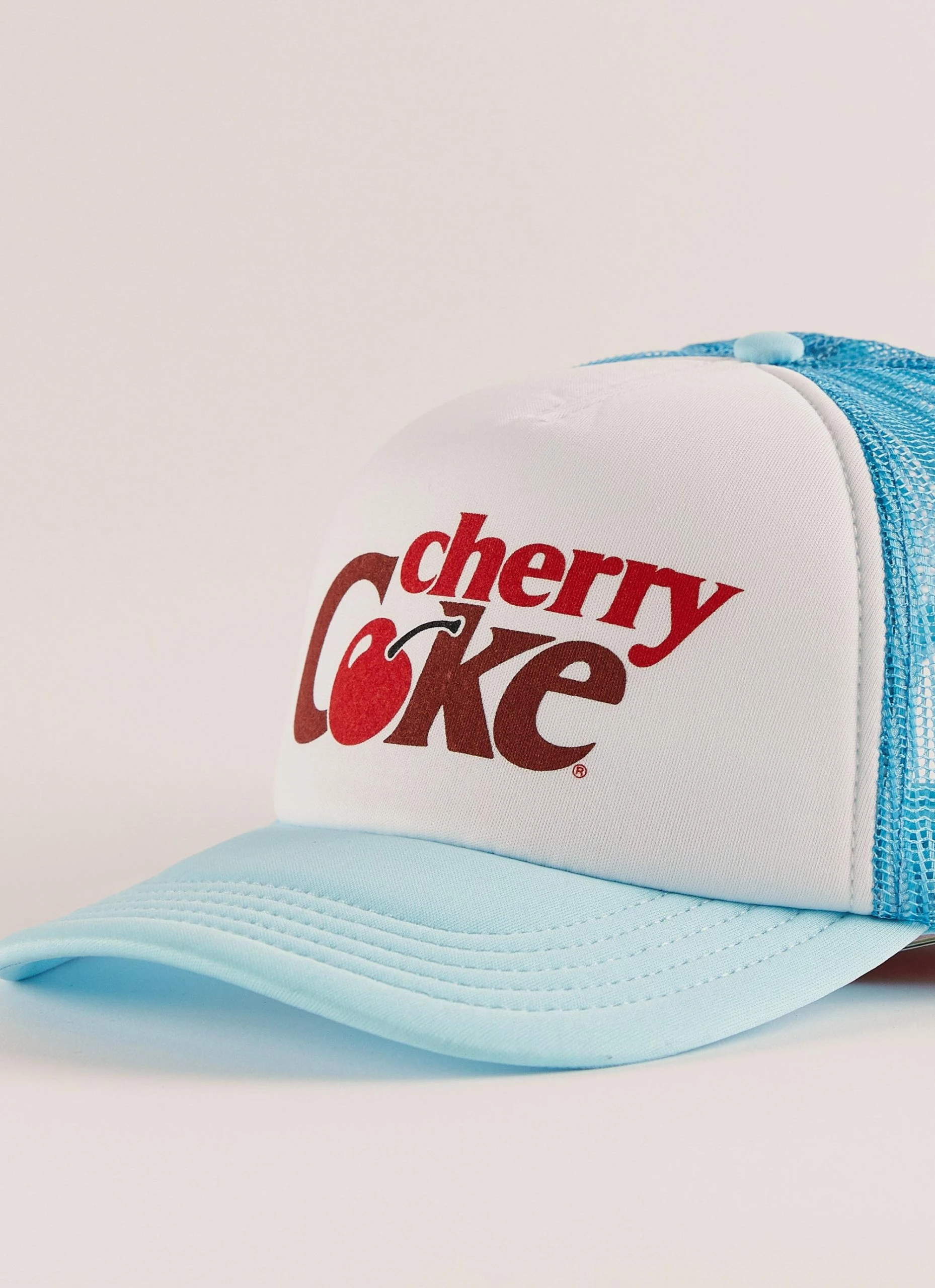 AMERICAN NEEDLE Enjoy Coke Sinclair Trucker - White And Blue 5 AMERICAN NEEDLE Enjoy Coke Sinclair Trucker - White And Blue - Image 3