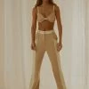 Peppermayo Exclusive Rhye Contrast Pants - Nude -Peppermayo Shop 989c24a9917a41c692c1ae28a0134d2a