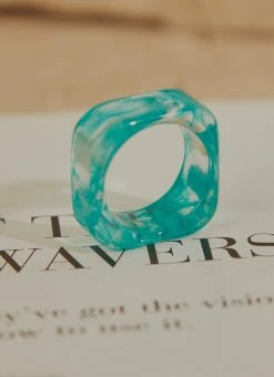 Peppermayo Perspective Ring - Teal