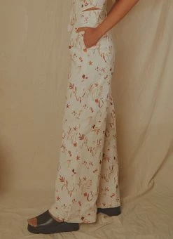 Peppermayo Exclusive Isola Linen Pants - Safari -Peppermayo Shop 9b391db005d24d1d932df5e82d913e01