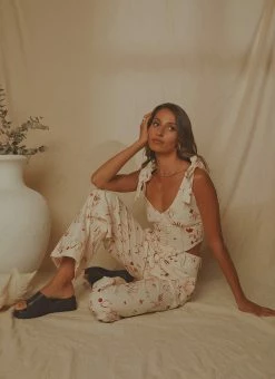 Peppermayo Exclusive Isola Linen Pants - Safari -Peppermayo Shop 9b7d72dfee95432389903c3acf7b178c