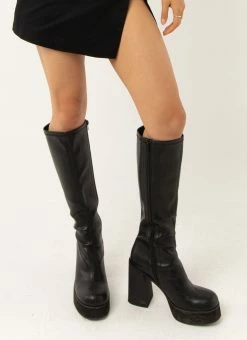 Cult Avenue Esperance Platform Boot - Black