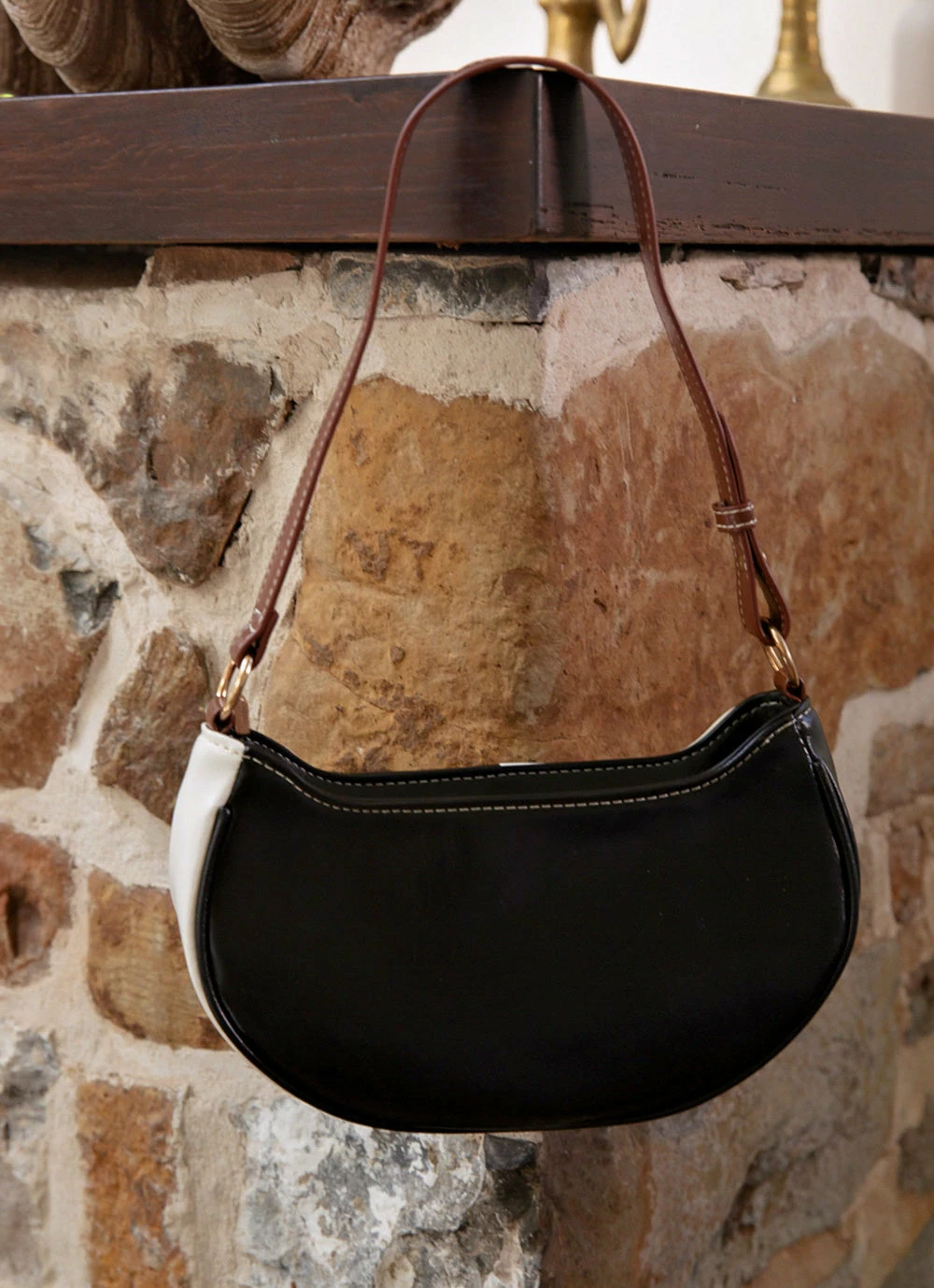 Peppermayo Modern Girl Handbag - Black And White 6 Peppermayo Modern Girl Handbag - Black And White - Image 4